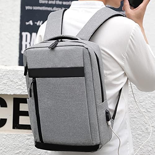 Laptop Backpack Anti-roubo Trabalho de trabalho Backpacks de viagens com porto de carregamento USB, resistência