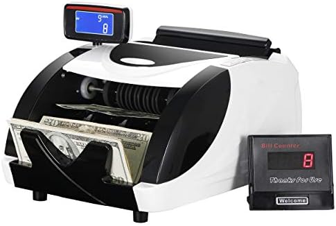 Zeny Money Counter Machine Bill Cash Counter Machine de contagem de dinheiro com UV/mg Detecção falsificada