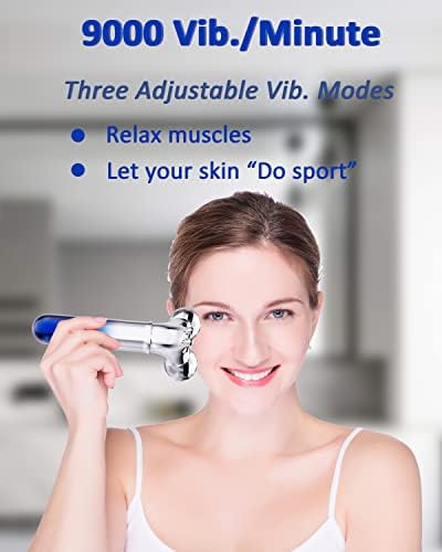 Rolo de massageador de face microcorrente, ferramenta de cuidados com a pele do Massageador Facial