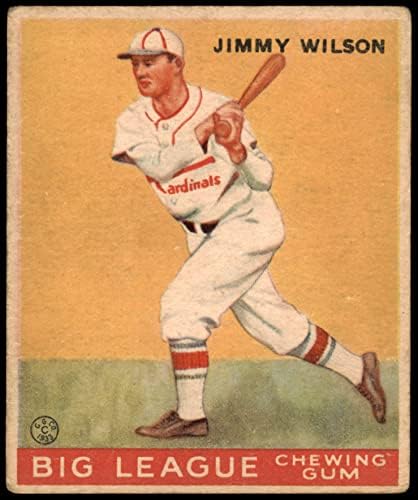 1933 Goudey # 37 Jimmy Wilson St. Louis Cardinals Good Cardinals