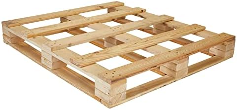 Tratado, paletes de madeira de 4 vias, fácil para uso comercial, estrutura forte e totalmente robusta, 10