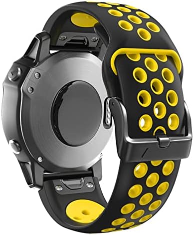 Cysue Sport Silicone Watch Band para Garmin Fenix ​​7x 7 6x 6 Pro 5x 5plus S60 935 RELUMENTO RÁPIDO