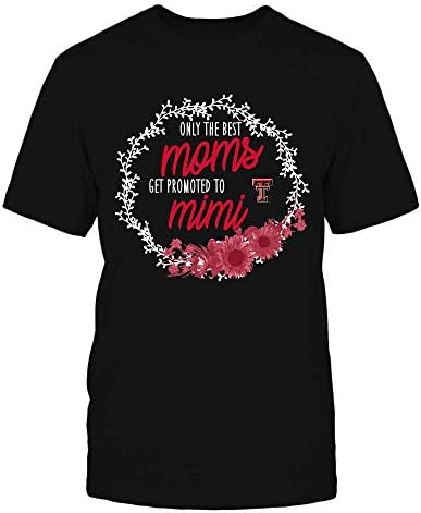 FanPrint Texas Tech Red Raiders - Mom promoveu a camiseta Mimi