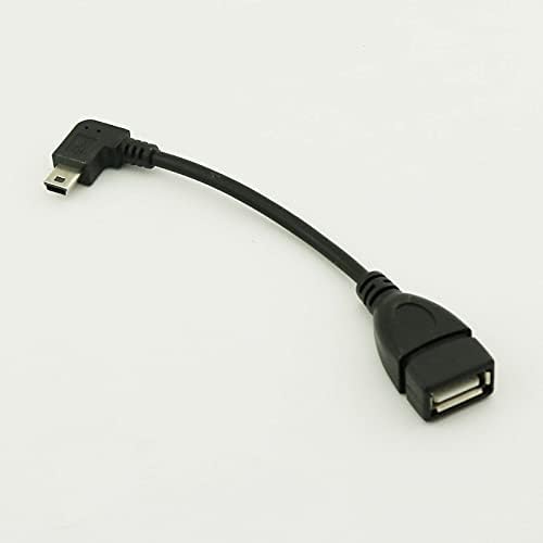 Conectores 10pcs mini USB 5 pinos macho para USB 2.0 Um cabo de extensão OTG de host fêmea 15cm -