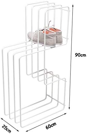 Kmmk nórdico nórdico calçada multicamada rack home criativa pequena prateleira de sapatos multifuncionais para vestíbulo/sala de estar/varanda/quarto/banheiro
