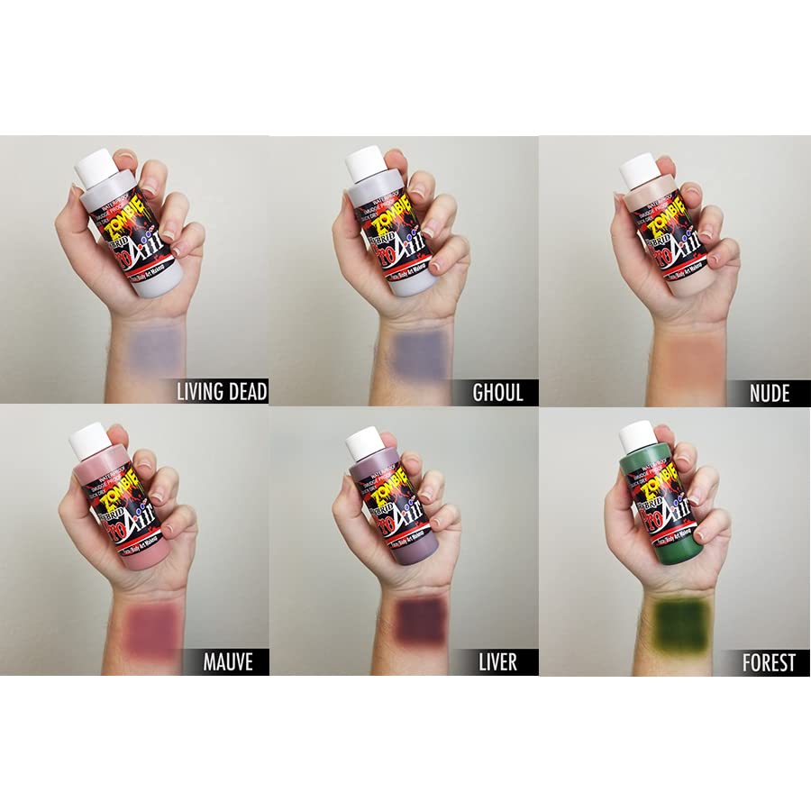 Maquiagem de pintura de rosto - maquiagem resistente à água Proaiir - adiante conjunto de 6 cores de