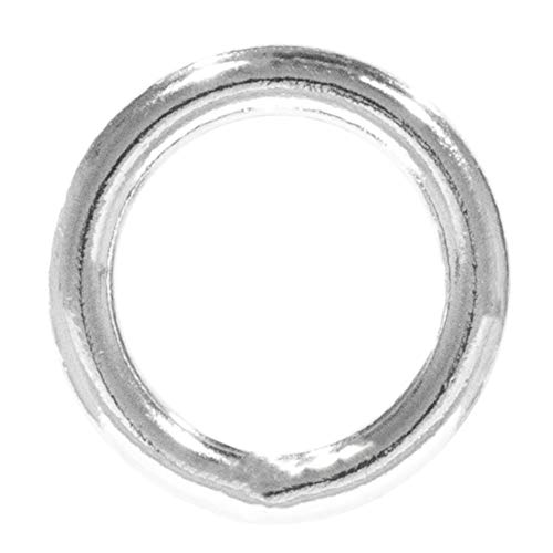 Paracord Planet Soldado aço O -ring - 3/4 de polegada, 1 polegada, 1 ¼ de polegada, 1 ½ polegada, 2 polegadas - Múltipla tamanho de embalagem - correia, cinto, amarração, encadernação