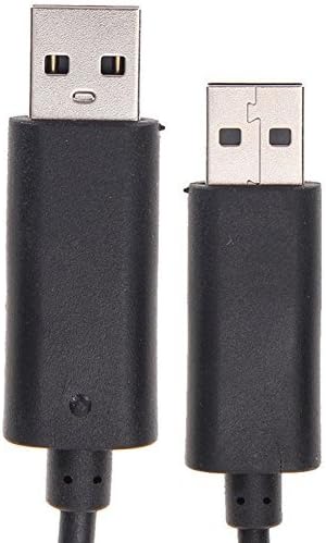 Redgo USB CA Adaptador de alimentação CA Cabo 9 pés / 3m para Xbox 360 Kinect Motion Sensor, preto