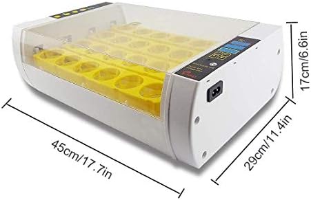 Zapion ovo incubadora automática torneamento digital 24 ovos para codornas de frango pombos Controle de umidade