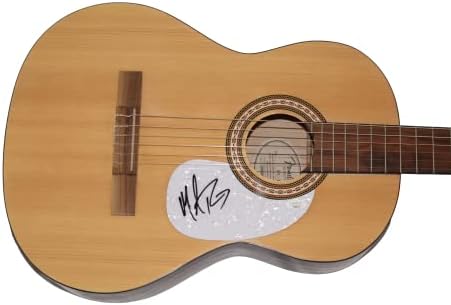 Michael Ray assinou autógrafo em tamanho grande Fender Guitar Guitar b W/James Spence Authentication JSA