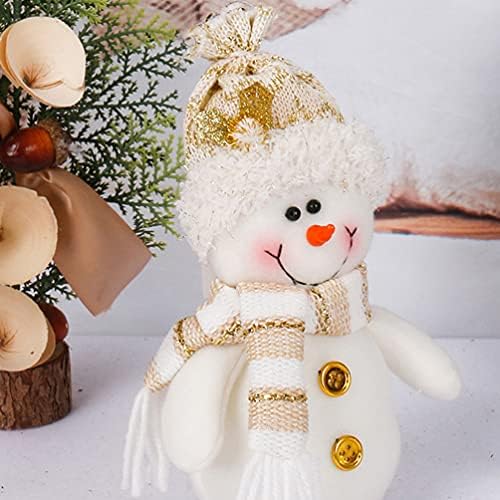 Toyandona Christmas Snowman Decoração de Natal Pingente de pingente de pelúcia Ornamentos pendurados
