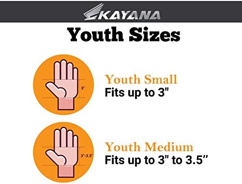 Kayana 3 Hole Ginástica Ginástica Handse - Proteção de palma e suporte do pulso para treinamento cruzado,