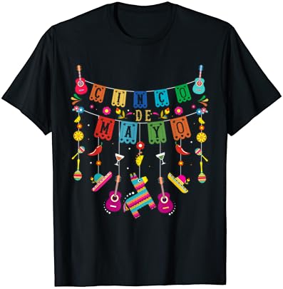 Cinco de Mayo engraçado mexicano Fiesta 5 de Mayo T-shirt
