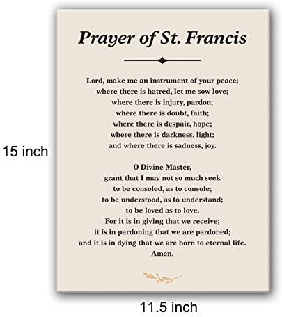Oração inspiradora de São Francisco Cita