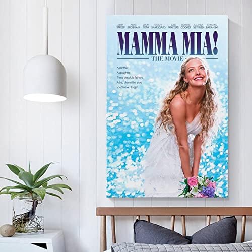 Vendiana Filme Vintage Poster Mamma Mia Posters Estéticos Poster Arte Poster Moderno Quarto da Família