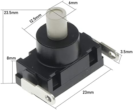 Interruptor micro switch 10pcs interruptor de limpeza de pó 16a125v 8a250v kan-j4 2 botões limitam