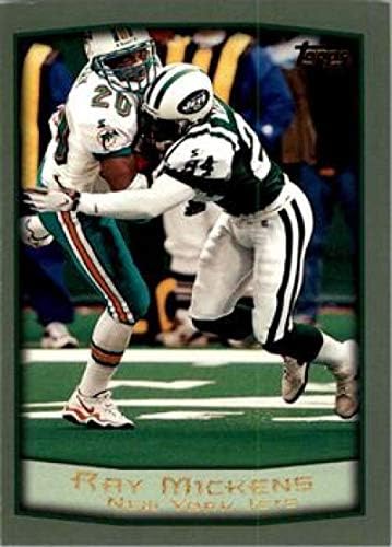 1999 Topps Football 41 Ray Mickens New York Jets NFL NFL Trading Card da Topps Company
