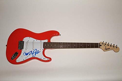 Michael J Fox assinou o Autograph Fender Electric Guitar - de volta ao futuro Bas
