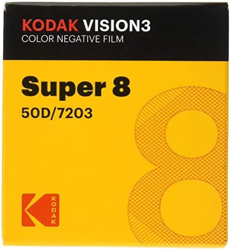 Kodak Super 8 Color Negative Vision3 50d 7203 / 50ft Cartucho
