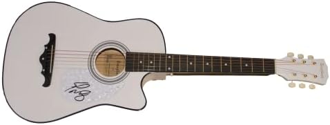 Scotty McCreery assinou o Autograph Tampe Tomante Acesty Guitar A W/ James Spence Authentication JSA Coa - Superstar
