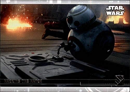 2020 Topps Star Wars The Rise of Skywalker Série 272 Hacking the Hatch Trading Card