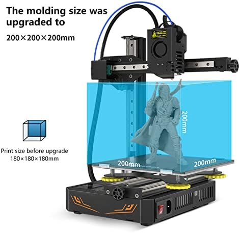 Impressora 3D X Y Z Rail linear, impressora 3D de nivelamento automático para FDM 110V 220V