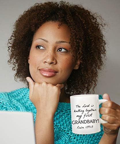 Salmo 139: 13 - Melhores presentes da avó para a vovó - 11 onças caneca de café avós - O Senhor