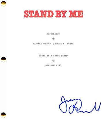 Jerry O'Connell assinou o Autograph Stand By Me Full Movie Script - Scream Stud, Jerry Maguire, Marido Rebecca Romijn, Batman