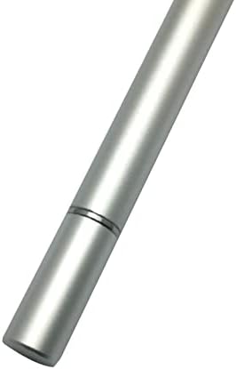 Caneta de caneta de ondas de ondas de caixa compatível com estilos Kia 2021 Sedona - caneta capacitiva de dualtip, caneta de caneta de caneta capacitiva de ponta da ponta da fibra para KIA 2021 Sedona Display - prata metálica