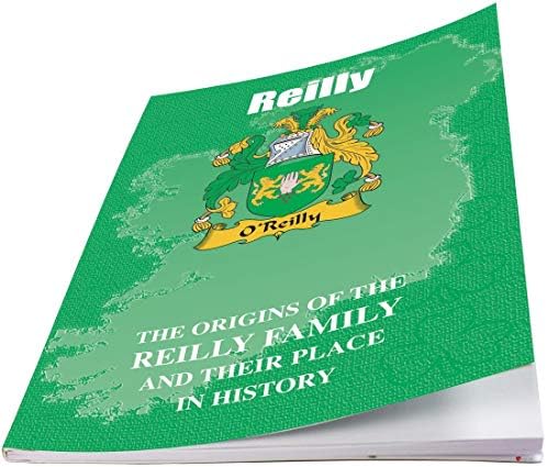 I Luv Ltd Reilly Irish Family Name History Livreto cobrindo a origem deste nome famoso