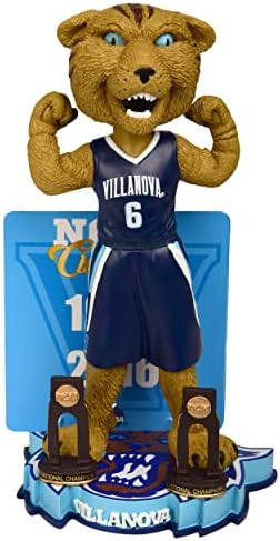 Villanova Wildcats Múltiplos campeonatos nacionais de basquete universitário masculino Bobblehead Bobble Head - Individualmente numerado para apenas 216