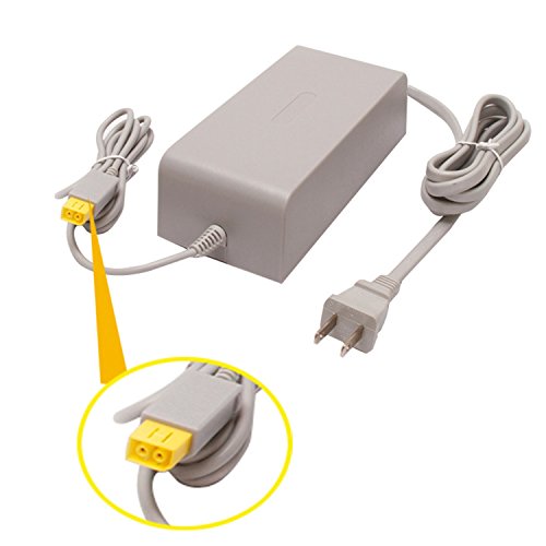 Aiposen Supply Supply Cord Universal 100-240V CA Adaptador para Nintendo Wii U Console US Plug