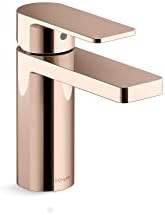Kohler 23472-4-BV Pia de banheiro paralelo de mão paralela Torneira 1.2 gpm, bronze escovado vibrante