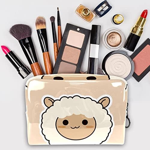Tbouobt Makeup Bag Zipper Pouch Travel Organizador cosmético para mulheres e meninas, desenho animado