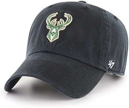 '47 Milwaukee Bucks Limpe o chapéu ajustável