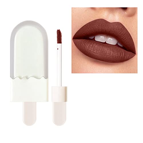 Xiahium Lip Gloss Clear Base Veludo portátil Lipstick Classic Classic à prova d'água Longa Longa