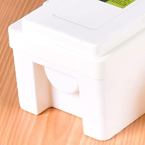Krivs Cutter Cutter Dispenser, dispensador de papel alumínio com cortador de filme de corte, organizador de gaveta de cozinha para papel alumínio e cortador de plástico