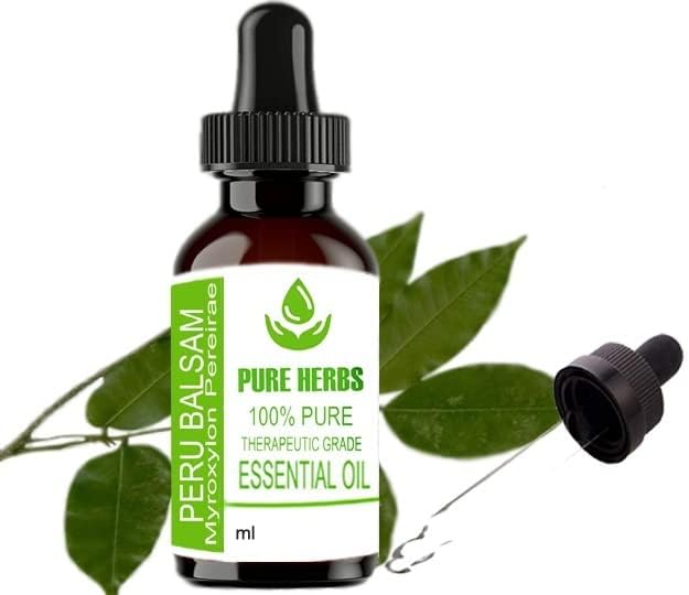 Ervas puras Peru Balsam Pure & Natural Teleapeautic Indical Ishelply Oil com conta -gotas 100ml