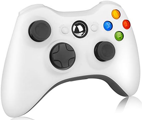 Controlador sem fio Y-Team para Xbox 360, 2,4 GHz Gamepad Gamepad Joystick Remote para Xbox 360/Xbox 360 Slim/PC/Windows 7 8 10 com vibração dupla