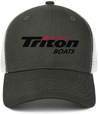 Mens Chapéu de Caminhão Triton-Boats-Logo- Dads Captadores de beisebol de verão ajustável