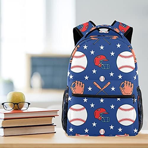 Niaocpwy Baseball Softball Sport Sport Backpack Backpack Size médio, bolsa de viagem para mulheres