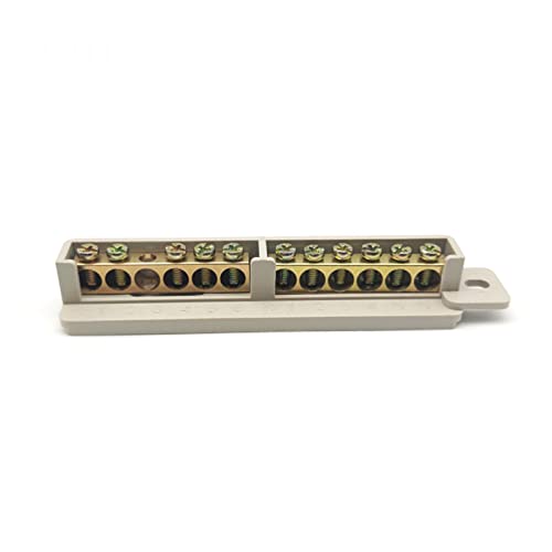 Conector neutro de combinação de orifício para bloqueio do terminal do trilho para pz30 caixa de distribuição