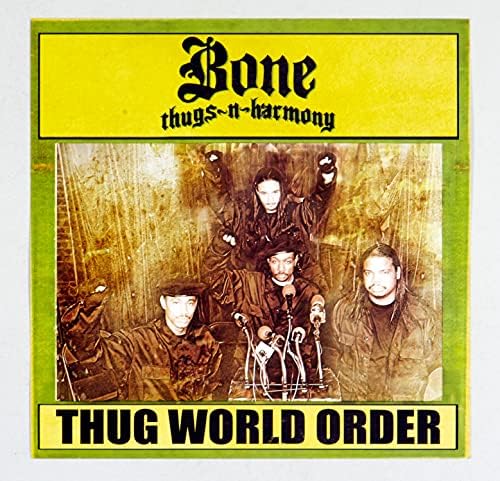 Pôster de Bone Thugs-N-Harmony Flat 2002 Thug Ordem do álbum Promoção 12 x 12