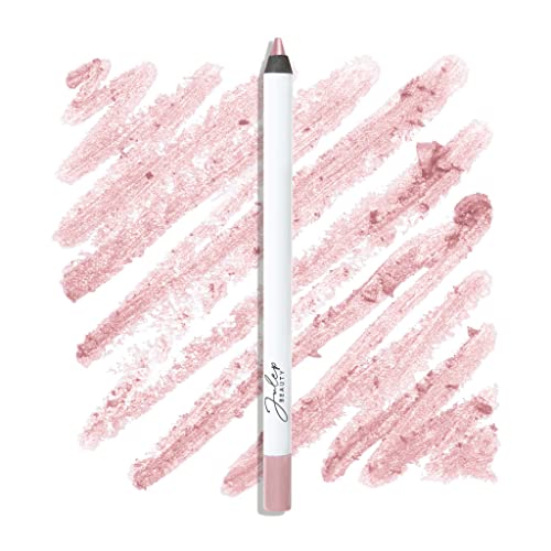 Julep Quando lápis Met Gel Shefnetabenable Multipuse Longwear Eyeliner lápis - Shimmer rosa rosa - Prova de transferência - Liner de alto desempenho