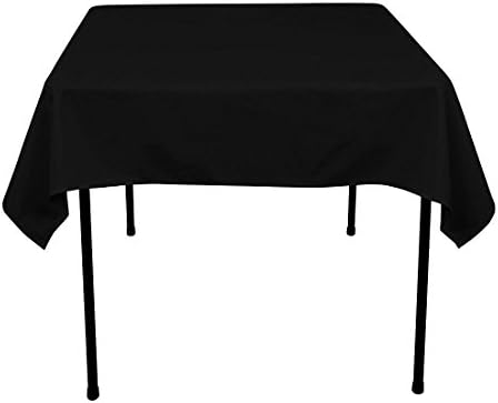 GFCC 54 x 54 polegadas sem costura retangular poliéster toalha de mesa para decorações de festas