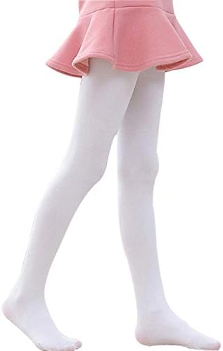 Tulucky Girls Ultra Soft Dance Tight Little Kid/Big Kid Gross Warm Warm Fleece Filed Ballet Leggings