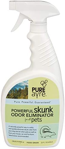 Pureayre Skunk e Pet Odor Eliminator, todos baseados em plantas naturais, puro, poderoso e completamente seguro