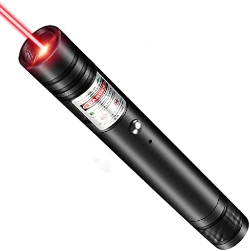 Ponteiro vermelho de laser de alta potência, ponteiro de longo alcance a 10000 pés, ponteiro a laser recarregável