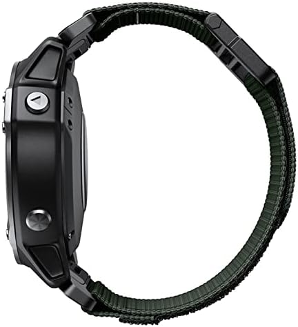 Adaara para Garmin Watch Bands Compatible Fenix ​​7x 6x Pro GPS 5x 3HR Descendente MK1 MK2 Titanic Velcro Strap