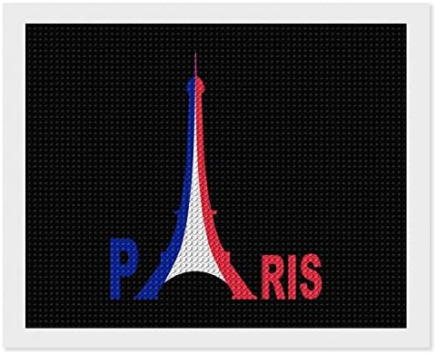 France Flag Eiffel Tower Diamond Painting Kits 5D DIY Drill Full Drill Rhinestone Arts Decoração